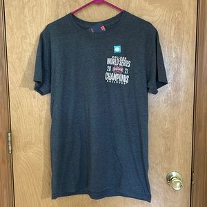 2021 College World Series Champions Shirt Mississippi State Bulldogs Size M NWT